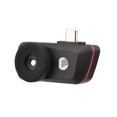 EU ECO Raktár - Okostelefonhoz Csatlakoztatható Mini Hőkamera USB-C Csatlakozóval - Fekete