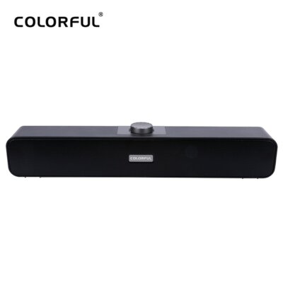 Colorful CSP-5201 USB Vezetékes Asztali Multimédia HiFi hangszóró - Fekete