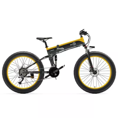 BEZIOR X500 500 W összecsukható elektromos kerékpár 26 x 4 hüvelykes Fat Tire hókerékpár
