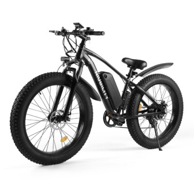 NIUBILITY B26 elektromos kerékpár 48V 1000W 12.5AH akkumulátor Max sebesség 35km/h - Fekete