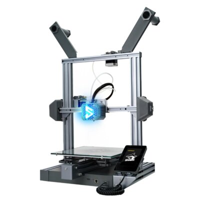 LOTMAXX Shark V3 3D nyomtató lézergravírozással kétszínű nyomtatás 2 az 1-ben teljesen fém FDM