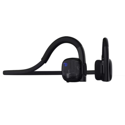 BH330 Bone Conduction vezeték nélküli BT5.3 kültéri sportfejhallgató, vízálló, kihangosító mikrofonnal - Fekete