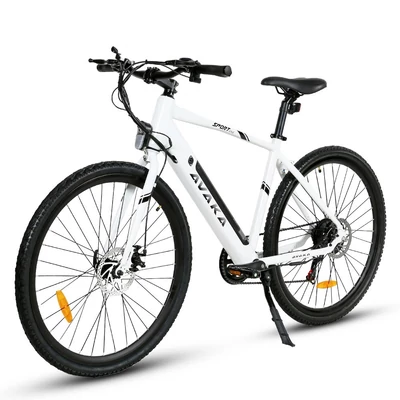 AVAKA R3 700C 350W elektromos kerékpár pedálasszisztenssel - Fehér
