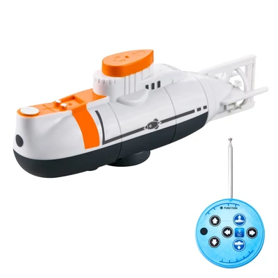 Mini RC tengeralattjáró távirányító vízálló - Fehér