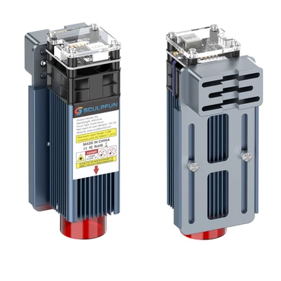 Sculpfun S9 lézergravírozó modul lézerfej gravírozógéphez lézervágó fa akril vágó fémgravírozás