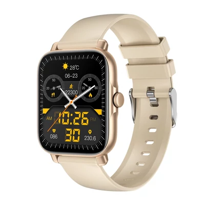 GT30 1,69 hüvelykes sport okosóra BT3.0+BT5.1 IP67 vízálló fitneszkövető - Arany
