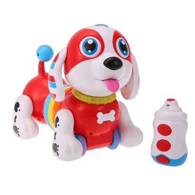 CANHUI TOYS BB396 IR RC Smart Sausage Dog Sing Dance Sétáló Robot Kutya Elektronikus Kisállat Oktató Gyerekjáték