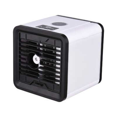 Hordozható mini klíma ventilátor asztali léghűtő párásító