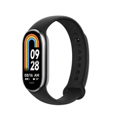 Xiaomi Mi Band 8 1,62 hüvelykes AMOLED képernyő 150 Sport módú intelligens karkötő