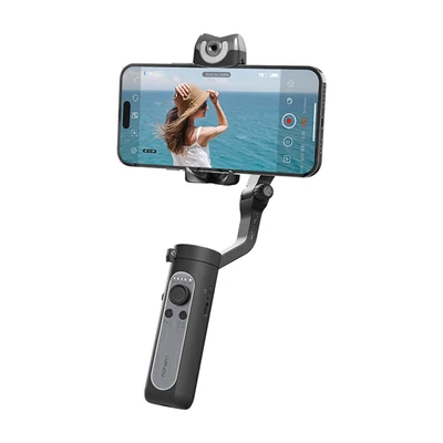 hohem iSteady V2S 3 tengelyes okostelefon stabilizátor állvány AI Smart követéssel - Fekete