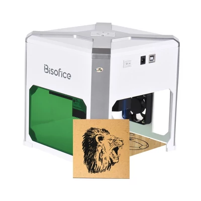 Bisofice K6 3W mini lézergravírozó 80x80mm-es munkaterülettel