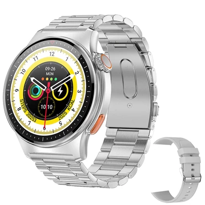 1,39 hüvelykes sport okosóra IP67 vízálló BT5.1 fitneszkövető - Ezüst, változat 2