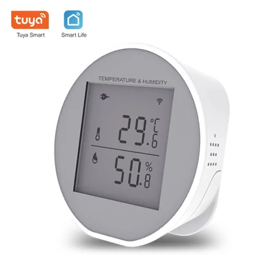 Tuya Smart WiFi vezeték nélküli hőmérséklet páratartalom érzékelő