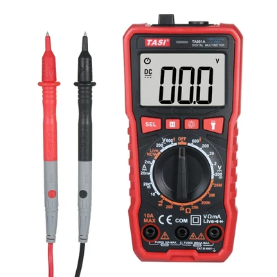 TASI TA801A digitális multiméter professzionális teszter True RMS multiméter mini többfunkciós tesztelő OHM NCV feszültségmérő