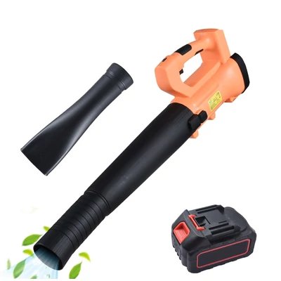 Vezeték nélküli, 3000 W-os elektromos lombfúvó 6 állítható sebességgel gyepápoláshoz, hófúváshoz, udvartisztításhoz – 1500 mAh-s akkumulátor