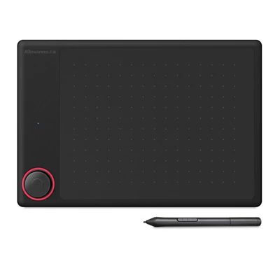 10moons G30 grafikus tábla digitális rajztábla 7*5 hüvelykes munkaterülettel, 8192 szint nyomásérzékenység 233 PPS mintavételi sebesség