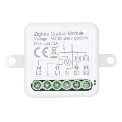 Zigbee 3.0 mini intelligens relé WiFi kapcsoló, egyirányú DIY intelligens fénykapcsoló modul Smart Life alkalmazás (1 csatornás modul)