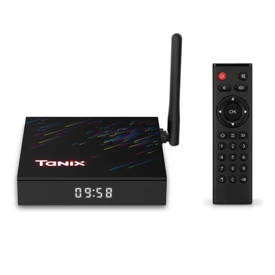 TANIX TX68 Android 12.0 Smart TV Box Allwinner H618 négymagos 4K, AV1 H.265 VP9, 2.4G és 5G WiFi - 16GB