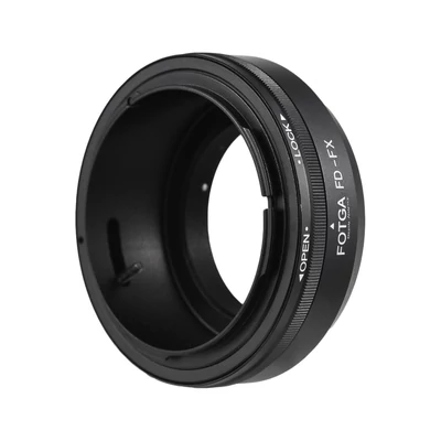 FOTGA kézi objektív rögzítő adapter gyűrű alumínium ötvözet Canon FD rögzítő objektívhez Fuji X-A5/X-A10/X-Pro1/X-Pro2/X-Pro3/X-E1/X-E2/X-E3/X-M1-hez /X-T1/X-T2/X-T3/X-T10/X-T20/X-T30/X-T100/X-H1 X-Mount tükör nélküli kamera
