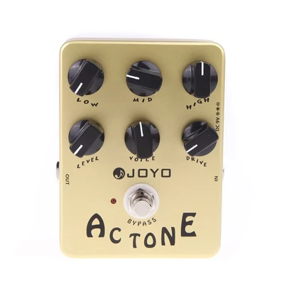 JOYO JF-13 AC Tone Vox erősítő szimulátor gitár effekt pedál True Bypass