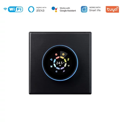 Tuya Wifi digitális kijelző, intelligens gombos hőmérséklet-szabályozó, többfunkciós termosztát - Gáz bojler