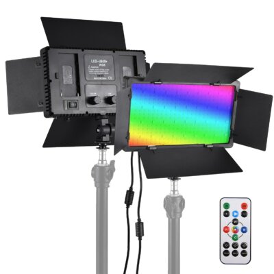 Kétszínű RGB fényképezőlámpa 36 W-os LED-es fénypanel