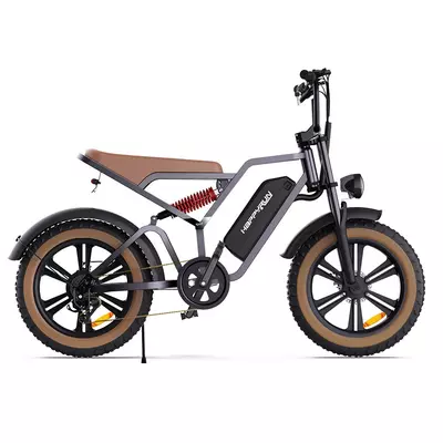 HAPPYRUN TANK G60 elektromos kerékpár 20*4,0 hüvelykes gumiabroncs 750W 48V 18Ah cserélhető akkumulátoros pedálsegéd tartomány