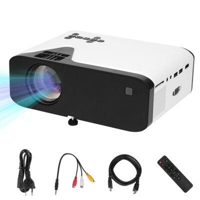 Mini hordozható LED projektor 4500 Lumenes videóprojektor