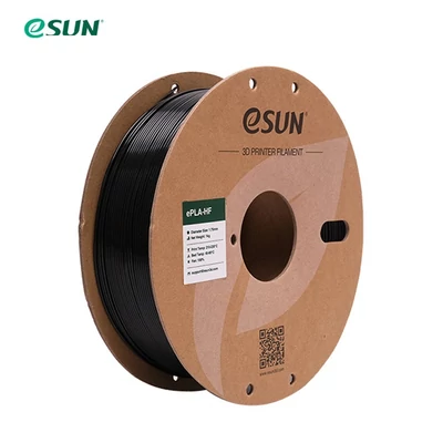eSUN PLA filament, 1,75 mm-es 1 kg-os orsó, továbbfejlesztett PLA 3D gyors nyomtatási anyag - Fekete