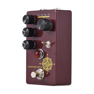 MOSKYAudio Overdrive gitár effekt pedál - COMPASS DRIVE
