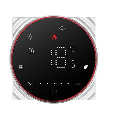 Intelligens termosztát 16A digitális programozható padlófűtés hőmérséklet-szabályozó Digitális fali termosztát szabályozható fényszínnel elektromos fűtéshez