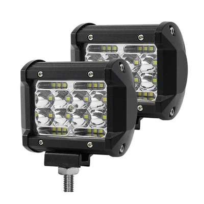 4 hüvelykes LED munkalámpa rudak 60W 6000LM LED ködlámpák - 1 csomag