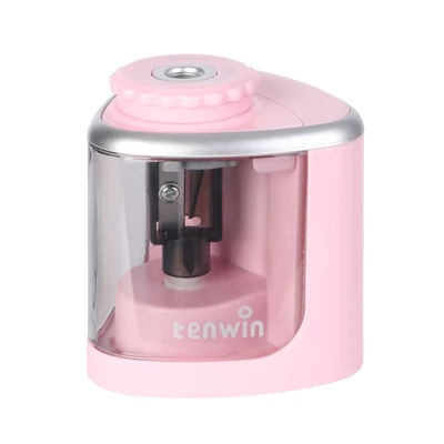 Tenwin hordozható elektromos ceruzahegyező - Pink