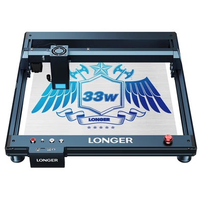 LONGER Laser B1 40W lézergravírozó 36W lézer teljesítmény gyors Levegő asszisztens rendszer