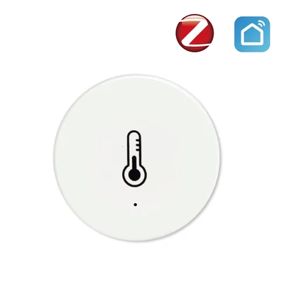 ZigBee intelligens beltéri hőmérséklet-páratartalom-érzékelő riasztási funkcióval, APP-vezérlésű vezeték nélküli nedvességmérő (a Zigbee Gateway-vel használható)