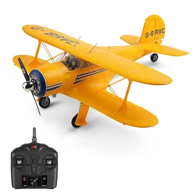 WLtoys A300 2,4 GHz-es távirányítós 3D/6G vitorlázó repülőgép - Sárga