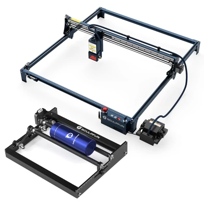SCULPFUN S30 Ultra 33W lézergravírozó forgóhengerrel és automatikus légrásegítővel