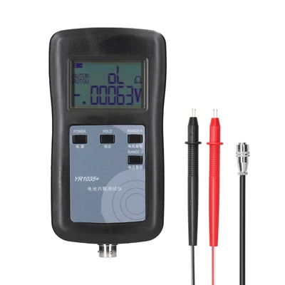 Nagy pontosságú, gyors lítium akkumulátor belső ellenállás-ellenőrző műszer, 100 V elektromos járműcsoport 18650