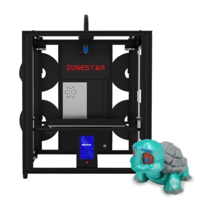 Zonestar Z9V5MK6 3D nyomtató továbbfejlesztett nyomtatási méret 300x300x400mm PLA/PLA+/PETG/ABS-hez