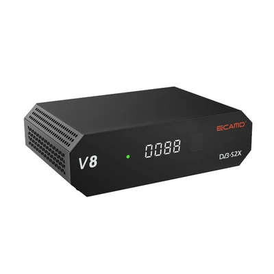 ECAMD V8 DVB-S2 Set Top Box vevő VCM/ACM/Multi-stream digitális TV jelvevő