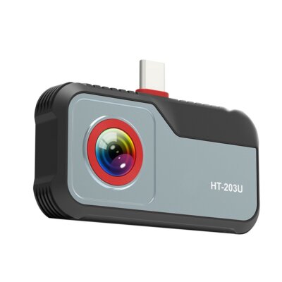 HT-203U 256*192 pixeles mobiltelefon hőkamera infravörös részletjavítás 8 színpaletta kialakítás 3 nyelvválasztás