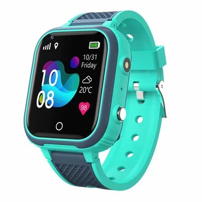LT21 4G GPS gyermek követő okosóra WiFi-vel, SMS-sel, hívásokkal, hang- és videocsevegés, BT, ébresztőóra, lépésszámláló, karóra - Kék