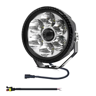 LED-es 6000K 150W, 5 hüvelykes autós körfényszóró - 1 db