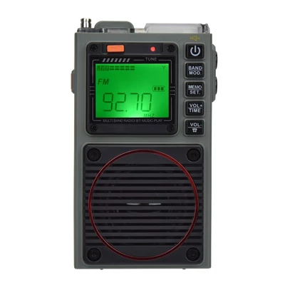 FM rádió digitális hordozható sztereó MP3 audiolejátszó Hi-Fi hangminőség