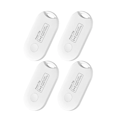 Bluetooth nyomkövető kulcs és tételkövető címkék - 4 darabos csomag