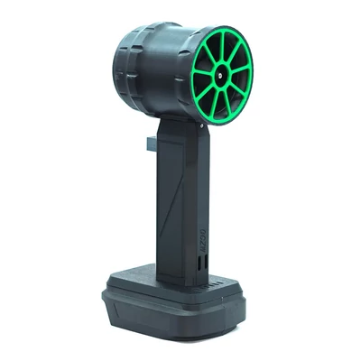 Kézi légcsatornás turbóventilátor, 50 mm-es nagy teljesítményű porfúvó, kompatibilis Makita 18V, 21V