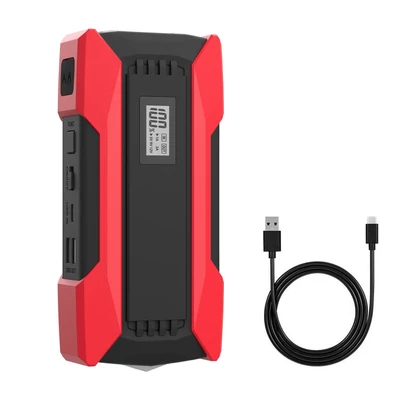 1500A Peaks 10000mAh autós indítómotor - Piros