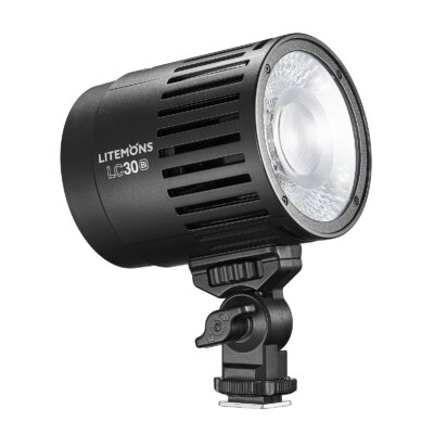 Godox LC30Bi 38W Litemons asztali LED-es videolámpa kompakt fényképezési kitöltőlámpa