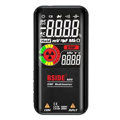 BSIDE S20 intelligens EMF multiméter elektromágneses sugárzás érzékelő