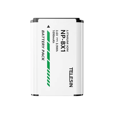 TELESIN NP-BX1 1090mAh fényképezőgép újratölthető akkumulátor